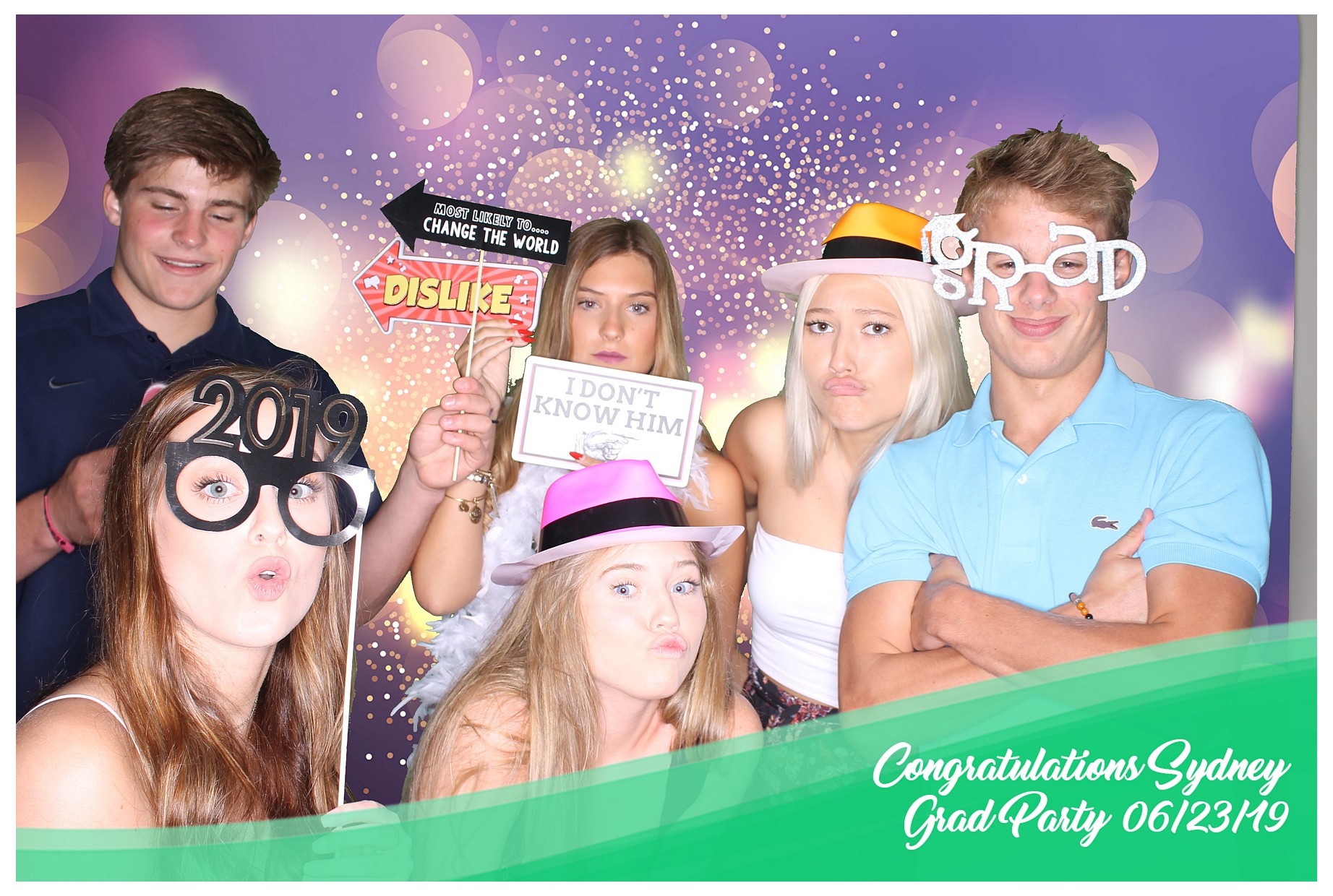 Sydney Grad Party | View more photos from the event at gallery.photoboothcincy.com/u/PhotoBoothCincy/Sydney-Grad-Party